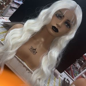 White lace front 🤍